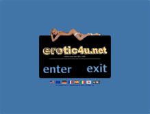 Tablet Screenshot of erotic4u.net